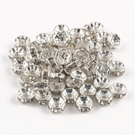 BOLITAS STRASS CRISTAL 6MM HIERRO 200 C